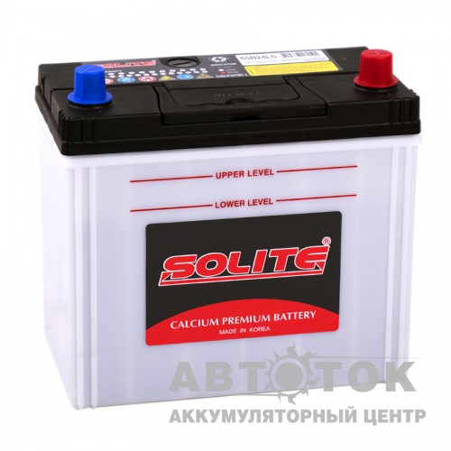 Автомобильный аккумулятор Solite 65B24LS 50R 470A