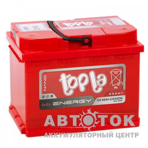 Автомобильный аккумулятор Topla Energy 66R 620A  108066 56649