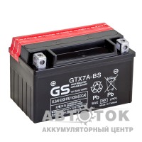 GS GTX7A-BS YTX7A-BS - 6 Ач 105А 151x88x94 П.П. AGM сух.зар. GS YUASA