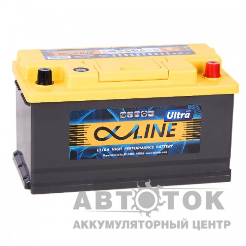 Автомобильный аккумулятор Alphaline Ultra 80SR 80R 800A