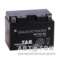 TAB moto AGM MYTZ12-BS 10 Ач 140A 150х88х110 прямая полярность