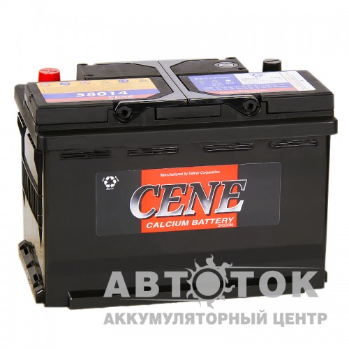 Автомобильный аккумулятор Cene 58014 80R 780A