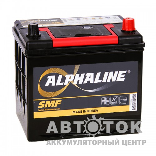 Автомобильный аккумулятор Alphaline Standard 75D23L 65R 580A