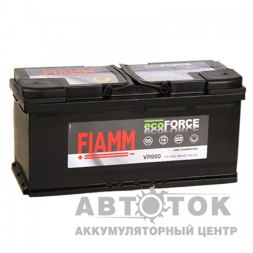 Автомобильный аккумулятор Fiamm Ecoforce AGM 105R 950A  L6 Start-Stop VR950