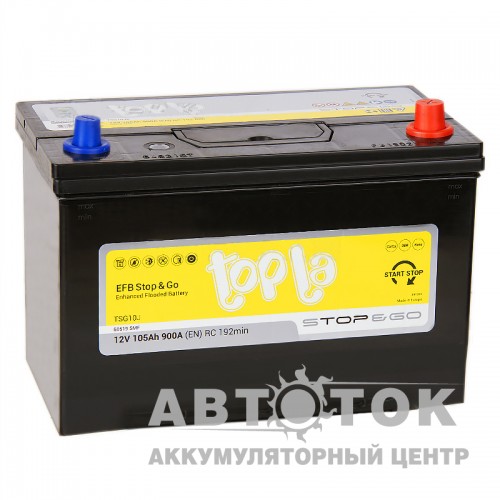 Автомобильный аккумулятор Topla EFB Stop-n-Go 105R 900A  112005 60518