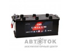 Автомобильный аккумулятор UNIKUM 190 рус болт 1200A