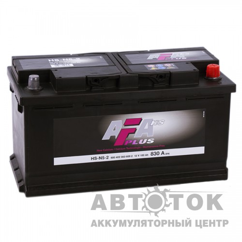 Автомобильный аккумулятор AFA Plus 100R 830A  HS-N5-2