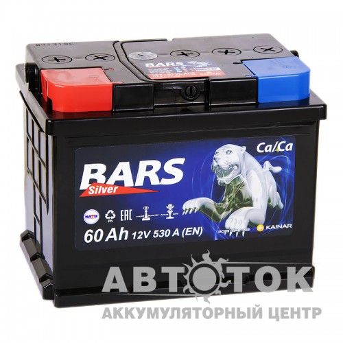 Автомобильный аккумулятор Bars 60L 530A