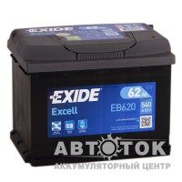 Exide Excell 62R 540A  EB620