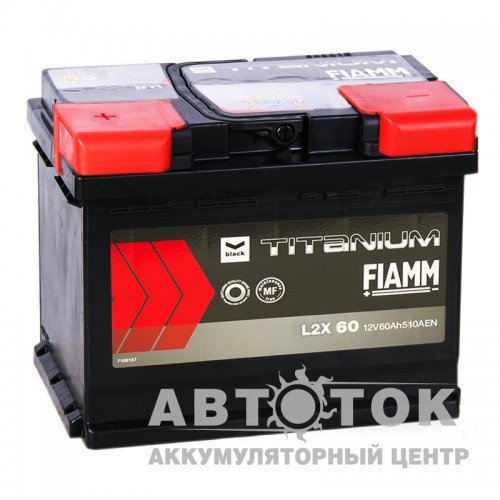 Автомобильный аккумулятор Fiamm Black Titanium 60L 510A  L2X 60