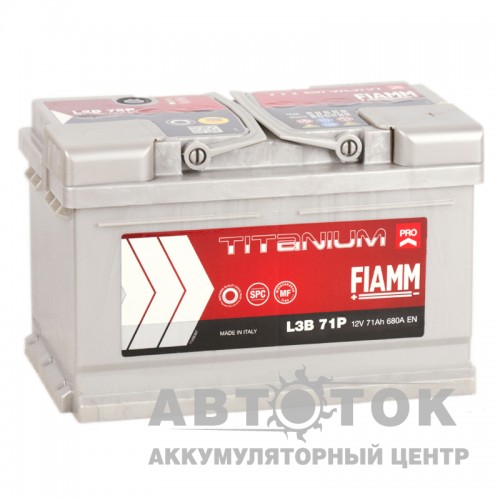 Автомобильный аккумулятор Fiamm Titanium Pro 71R низ. 680A  L3B 71P