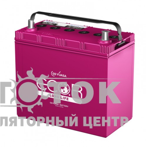 Автомобильный аккумулятор GS Yuasa ER-75B24L N-65 50R 520A  ECO.R Revolution Start-Stop