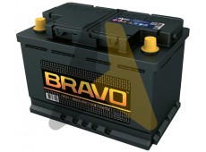 Автомобильный аккумулятор Bravo 74 euro 650A