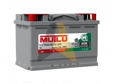 Автомобильный аккумулятор Mutlu AGM L3 70 евро 700А