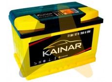 Автомобильный аккумулятор KAINAR 77 Ач о.п. 750А