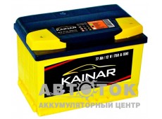 Автомобильный аккумулятор KAINAR 77 Ач п.п. 750А