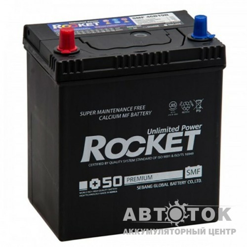 Автомобильный аккумулятор Rocket Asia 40 п.п. 42B19R