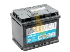 Автомобильный аккумулятор STALWART EFB 60 euro 580A