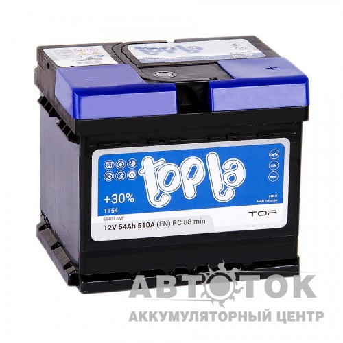 Автомобильный аккумулятор Topla Top 54R 510A  118654 55401